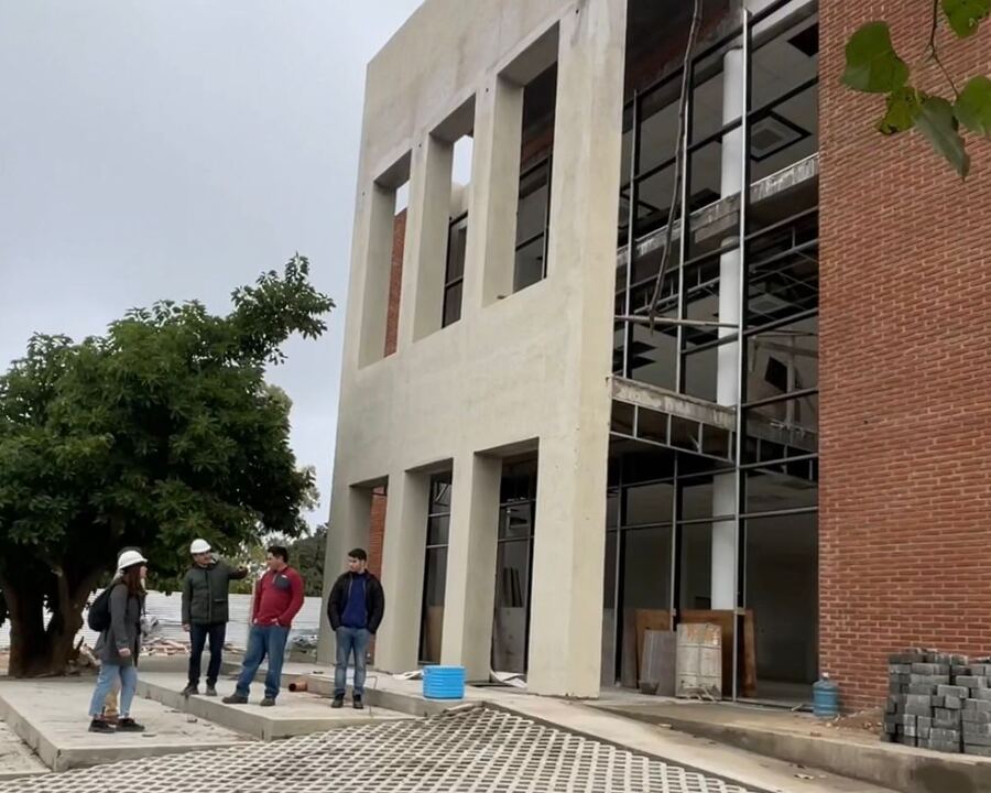 Olavarría: Avanza la obra de la Casa de la Provincia