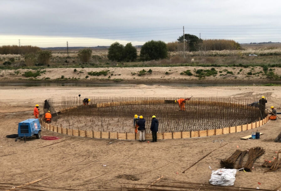 Villa Gesell: Avanza la ampliación de la Planta Depuradora de la ciudad