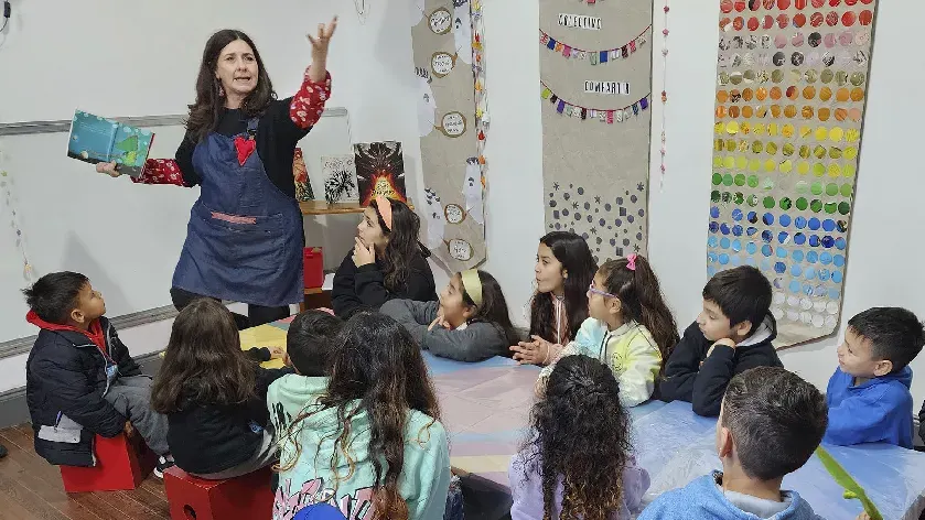 Berazategui: La Casa de la Estación recibió el invierno con actividades para las infancias