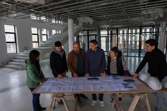 General Paz: Katopodis recorrió obras en ejecución en el Partido