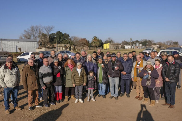 Alberti: Katopodis inauguró obras de saneamiento en el distrito