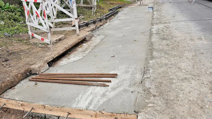 Berazategui: Ejecutan una obra de desagües pluviales en la calle 10