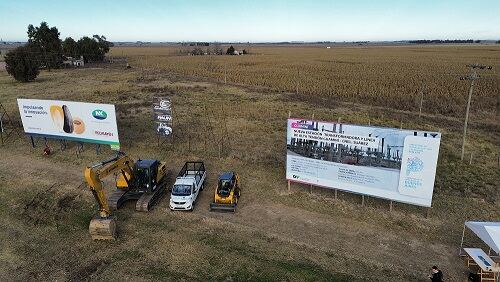 La Provincia inició la obra de la Estación Transformadora Guaminí-Coronel Suárez