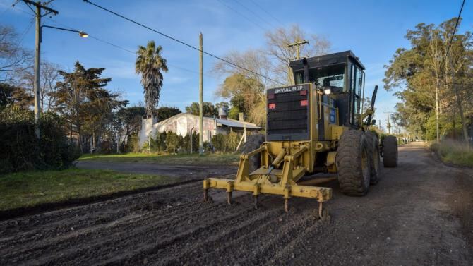 Mar del plata: La Comuna reparó más de 50 cuadras en la zona de Estación Camet