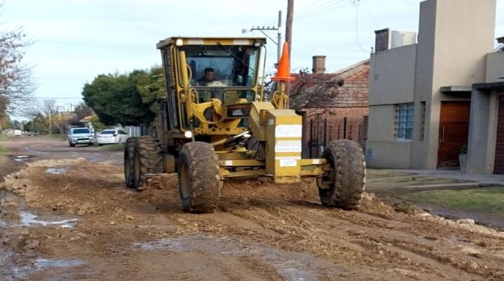 Necochea: EMSUR continúa con los trabajos viales en distintos puntos del distrito