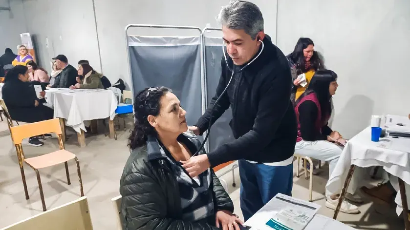 Berazategui: Se llevó adelante una jornada de salud integral en El Pato