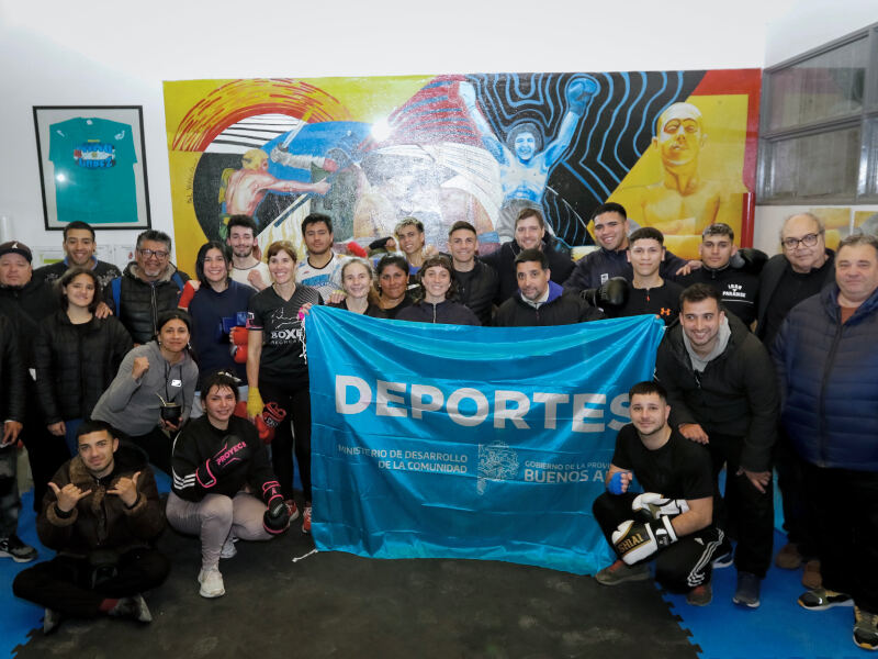 Berisso: Realizaron una Clínica de Boxeo en el Gimnasio Municipal