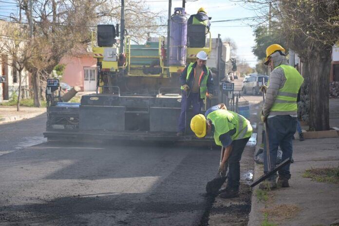 Bahía Blanca: Concluyó la primera etapa del Plan de Repavimentación