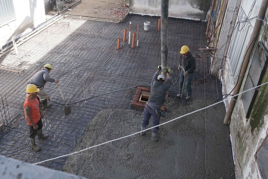 Necochea: Avanza la obra para la instalación del tomógrafo en el Hospital Municipal