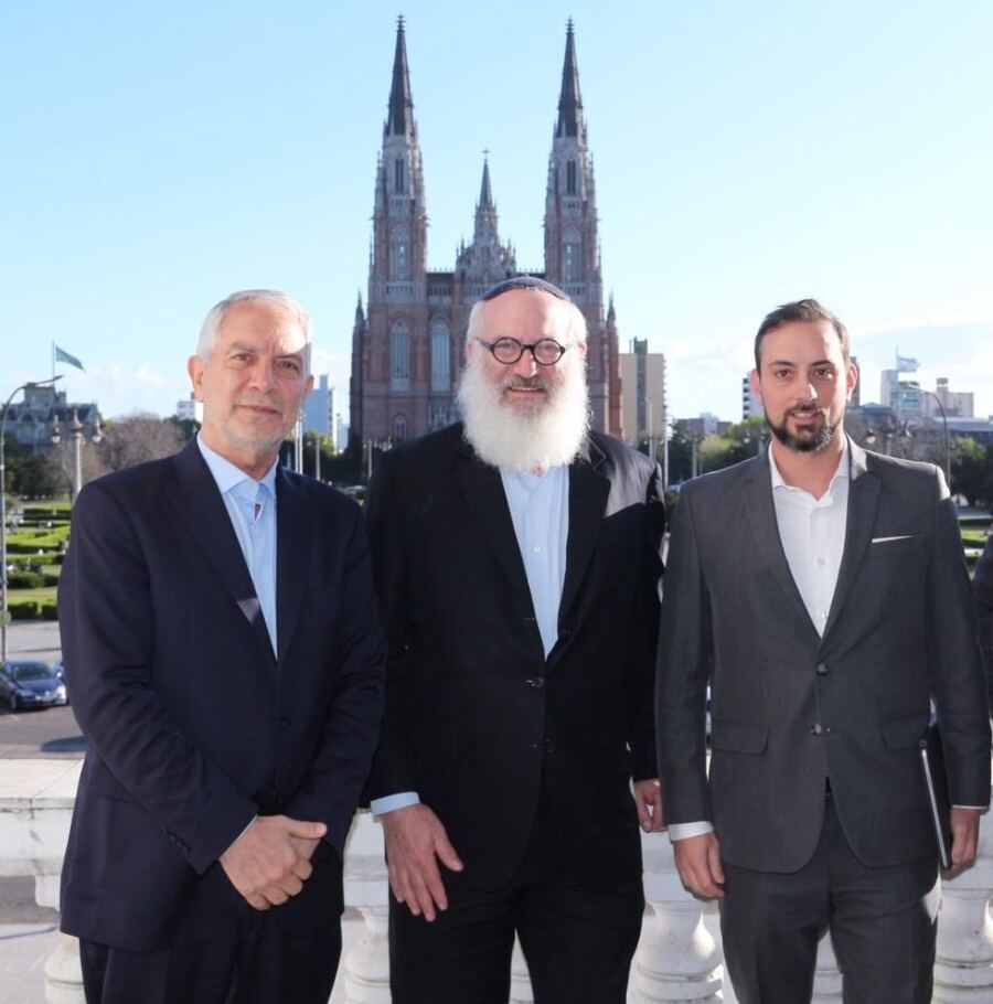 La Plata: Alak y Elsztain se reunieron para analizar las inversiones que realizará el grupo IRSA en la ciudad