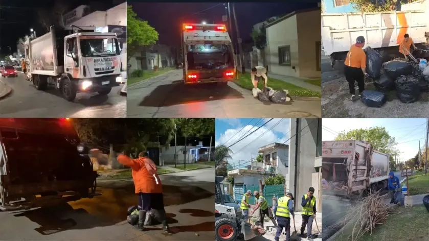 Berazategui: Desarrollaron nuevos operativos municipales de limpieza en los barrios