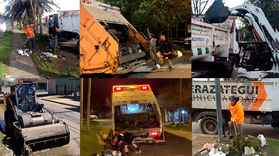 Berazategui: Se realizaron nuevos operativos de limpieza en los barrios