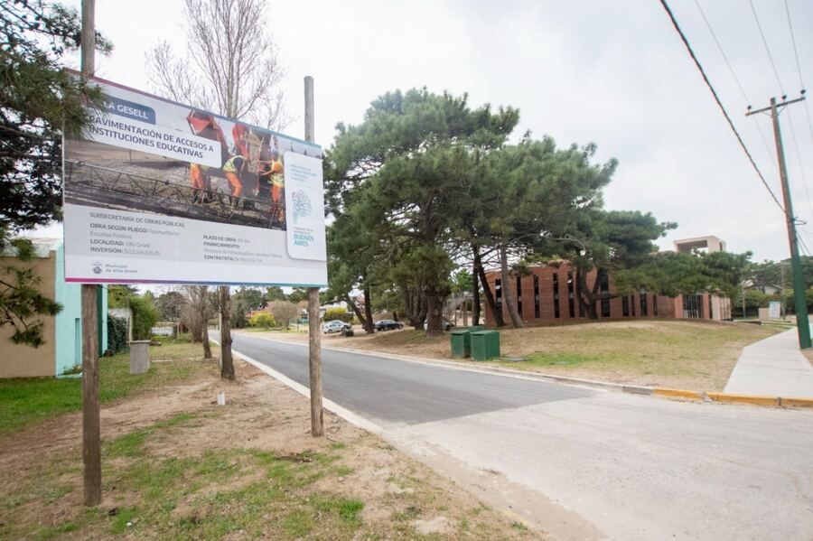 Villa Gesell: Finalizó la obra de asfaltado en Avenida 6