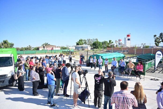 Bahía Blanca: Inauguran un nuevo punto de reciclaje en Ingeniero White
