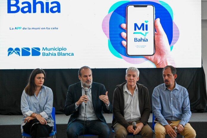 Bahía Blanca: Se lanzó la aplicación móvil MiBahía