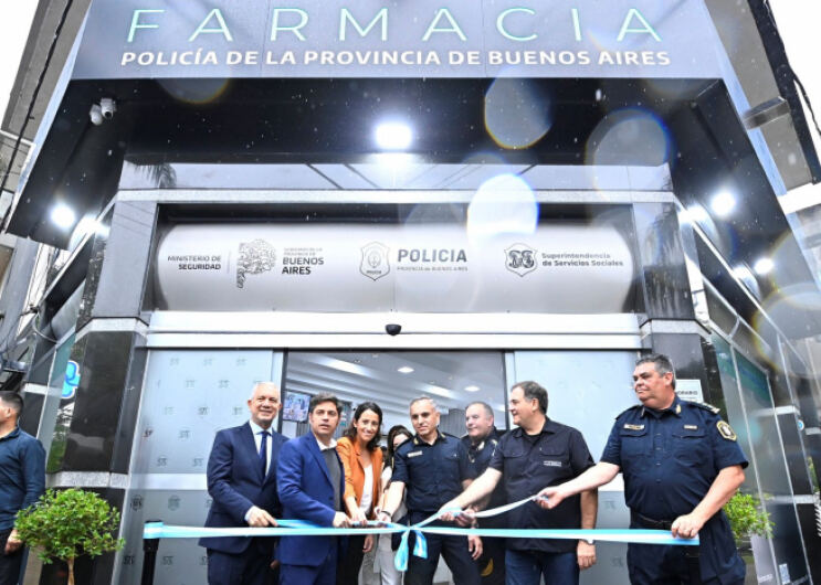 La Plata: Se inauguró la primera farmacia exclusiva para el personal policial
