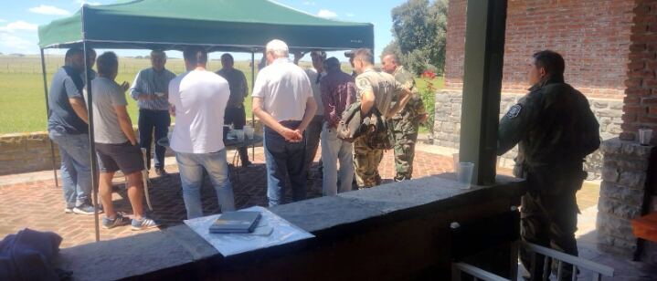 Necochea: Refuerzan la seguridad en zona rural de Claraz con cámaras de vigilancia y botón antipánico