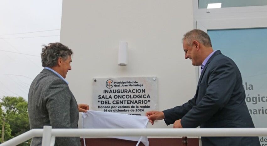 Madariaga: Inauguraron la nueva Sala Oncológica del Hospital Municipal