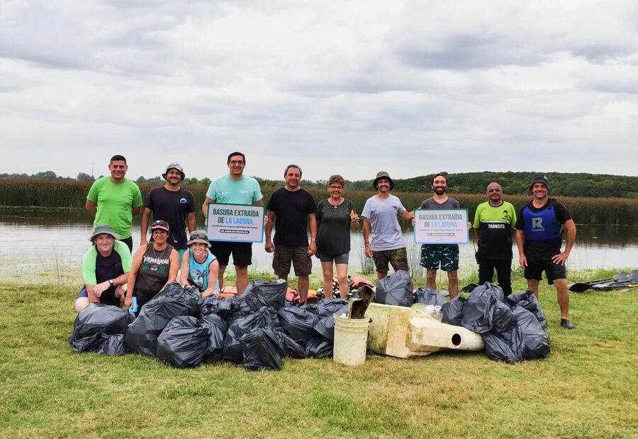 San Miguel del Monte: Llevan a cabo una jornada de limpieza en el Arroyo El Totoral