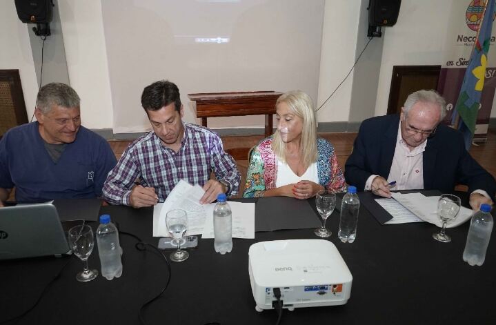Necochea: El Intendente firmó un compromiso para la conformación de una Unidad de Procuración de Órganos