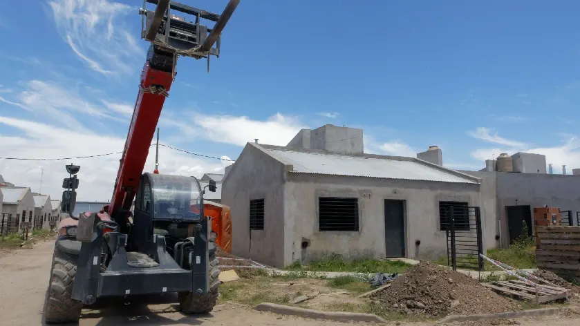 Berazategui: Avanzan las obras del complejo habitacional de Kennedy Norte