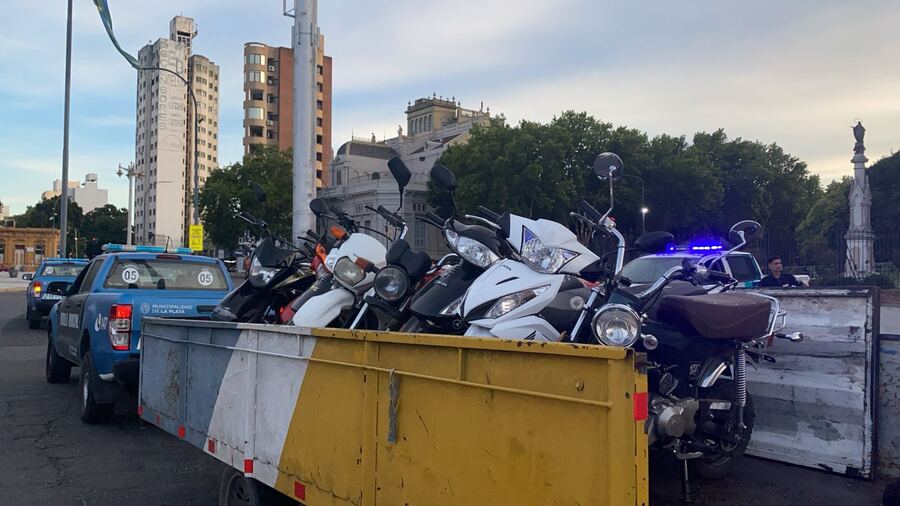La Plata: Secuestran 33 motos en operativos de seguridad vial