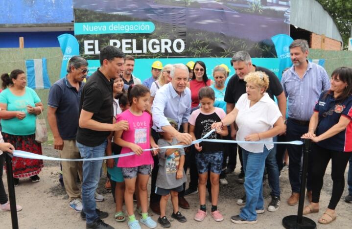 La Plata: Se puso en marcha la obra de la nueva delegación de El Peligro