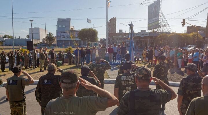 Berazategui: Ponen en valor la Plaza de la Argentinidad