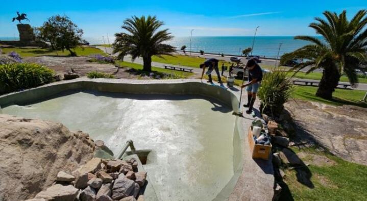 Mar del Plata: Avanzan las obras de recuperación del Parque San Martín