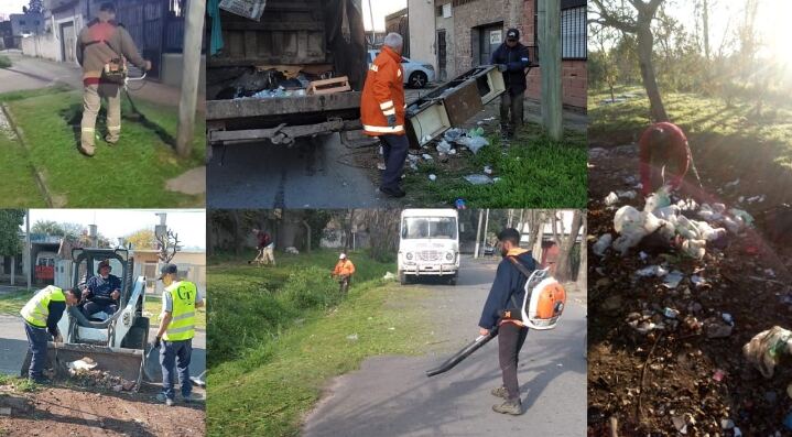 Berazategui: Continúa la erradicación de puntos de arrojo clandestinos de residuos