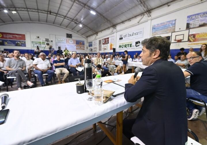 Tres Arroyos: Kicillof se reunió con representantes del sector productivo