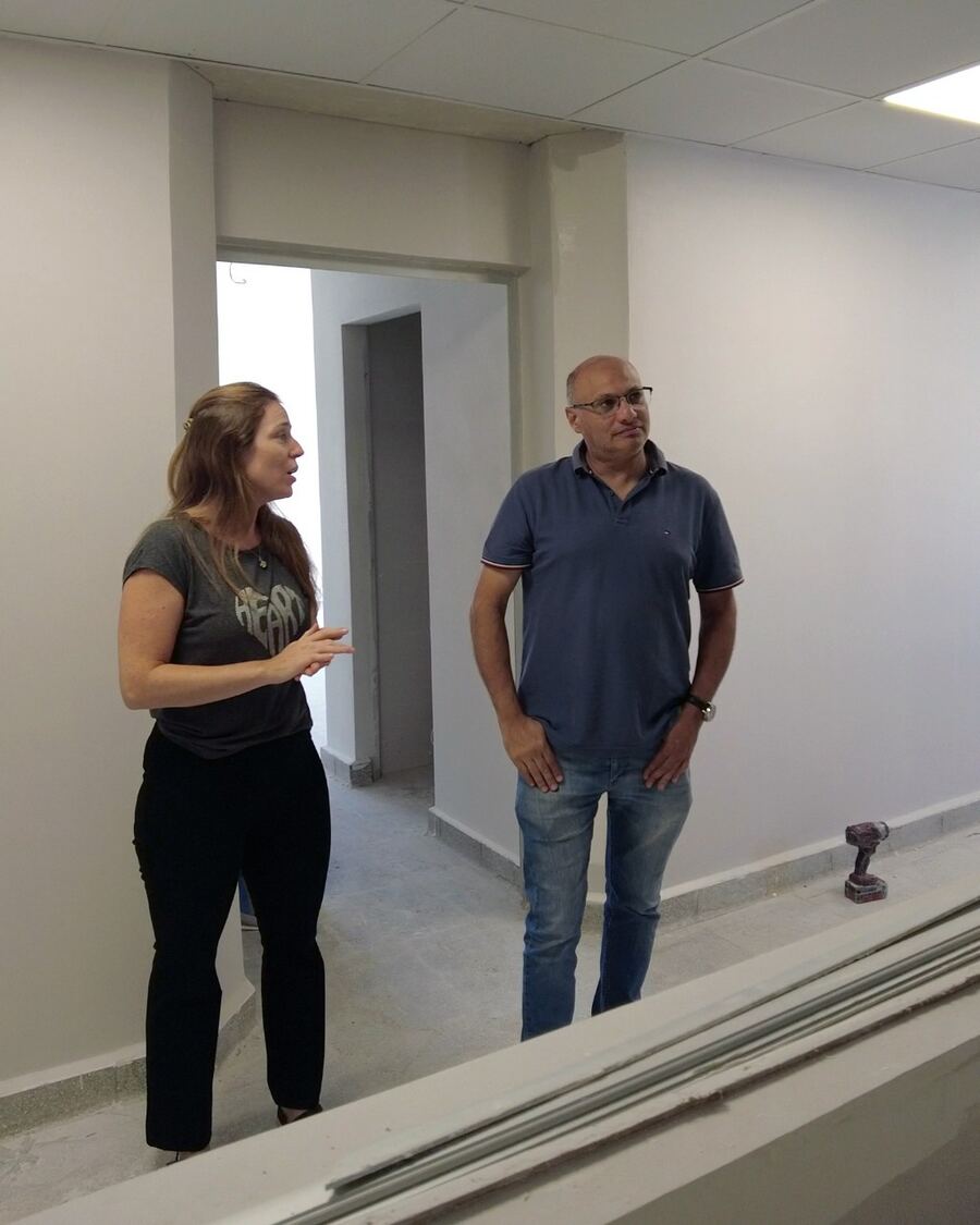 Balcarce: avances en la remodelacion del hospital municipal