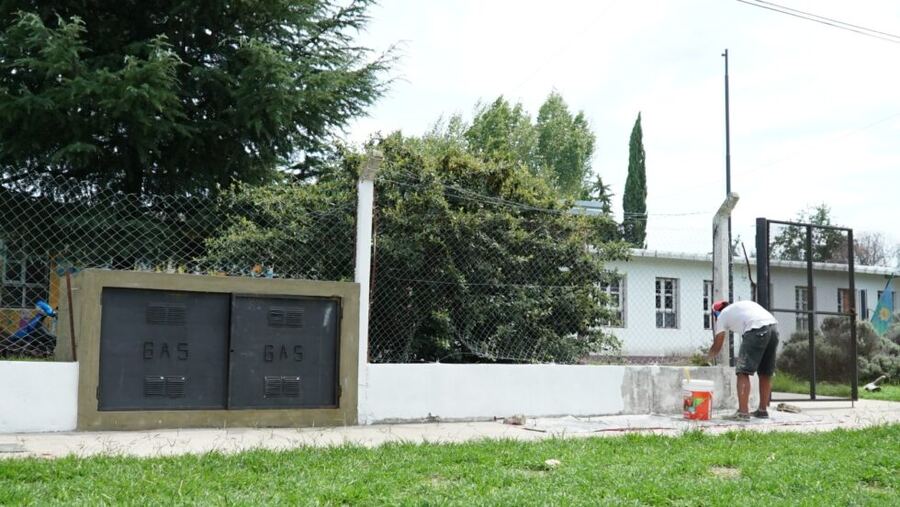 La municipalidad de Trenque Lauquen avanza con las obras escolares
