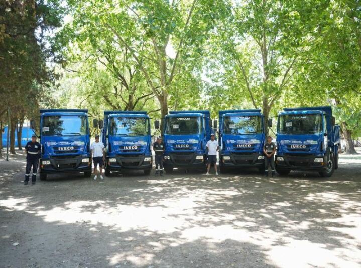 Lomas de Zamora: El Municipio incorporó nuevos camiones para profundizar la limpieza en los barrios