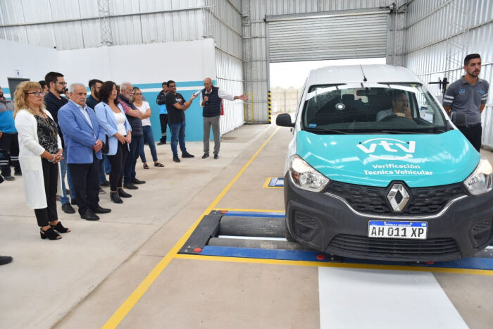 Carmen de Patagones: Se inauguró la nueva planta de la VTV