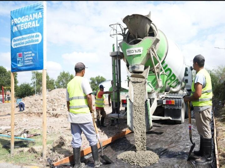 Lomas de Zamora: El Municipio duplicará los frentes de obra en todos los barrios