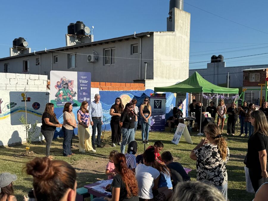 Berisso: Se inauguró la Plaza "Mujeres del Progreso"
