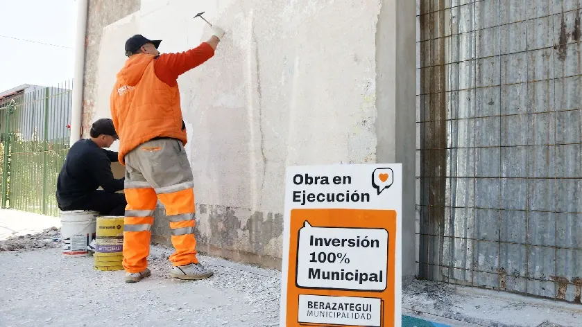 Berazategui: Etapa final de construcción del Centro Cívico Municipal Villa España – Plátanos