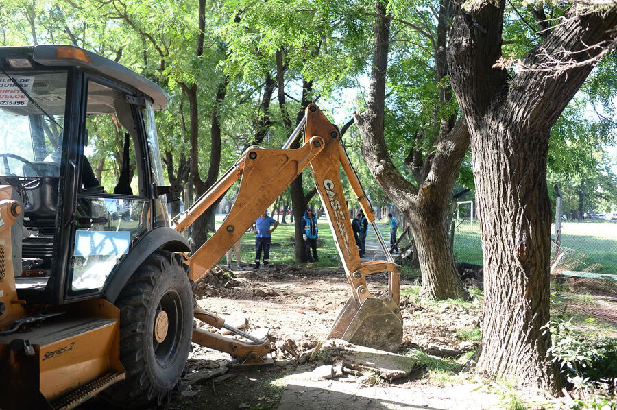La Plata: Se recuperó un sector abandonado dentro del Parque San Martín