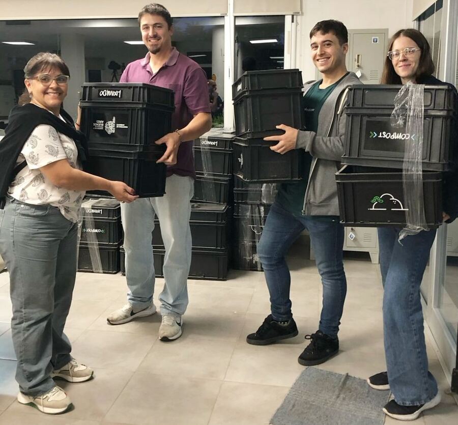 Olavarría: El Municipio comenzó con las actividades en el Mes del Compostaje
