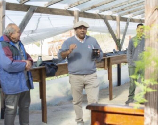 Villa Gesell: Se realizó un taller de siembra en Huerta en el Parque Ambiental