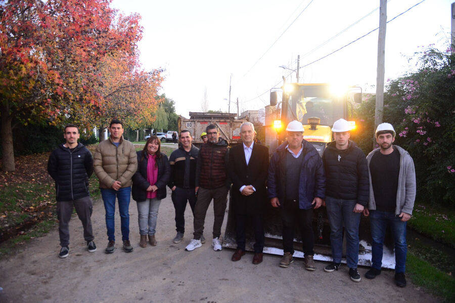 La Plata: Alak inició el plan de obras públicas en City Bell