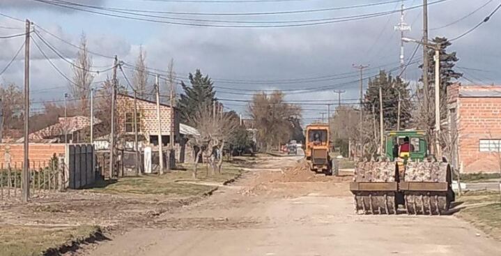 Necochea: Se realizaron trabajos de entoscado en Juan N. Fernández
