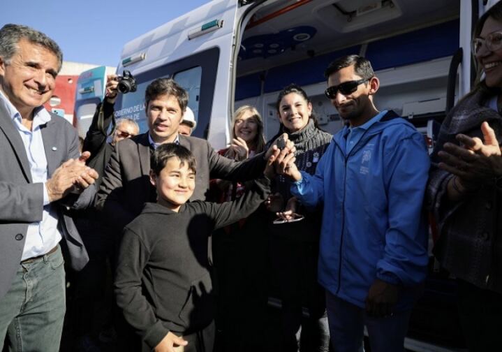 Rivadavia: El distrito suma una ambulancia y patrulleros para fortalecer la seguridad