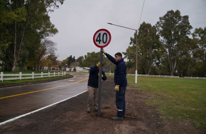 Olavarría: Finalizó la obra de reparación del acceso a Loma Negra