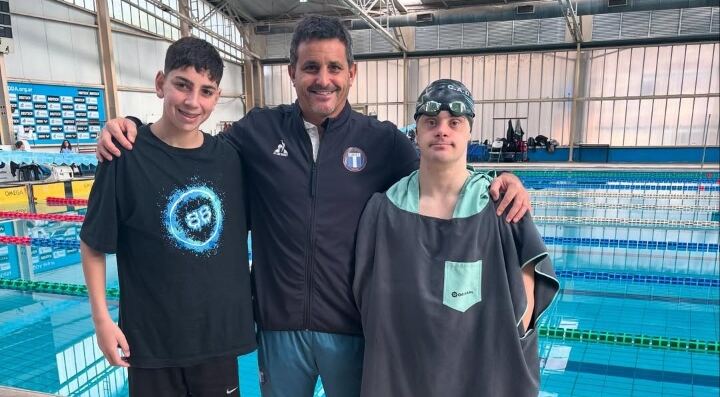 Necochea: La Escuela Municipal de natación adaptada participó del 2º Open Internacional