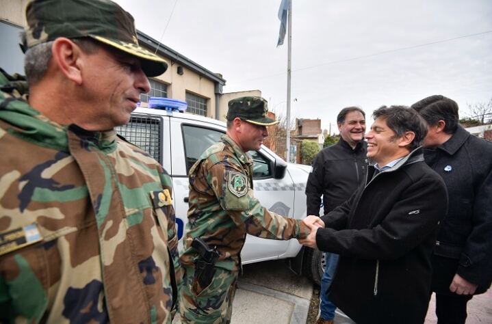 San Cayetano: La Provincia sumó patrulleros para reforzar la prevención del delito