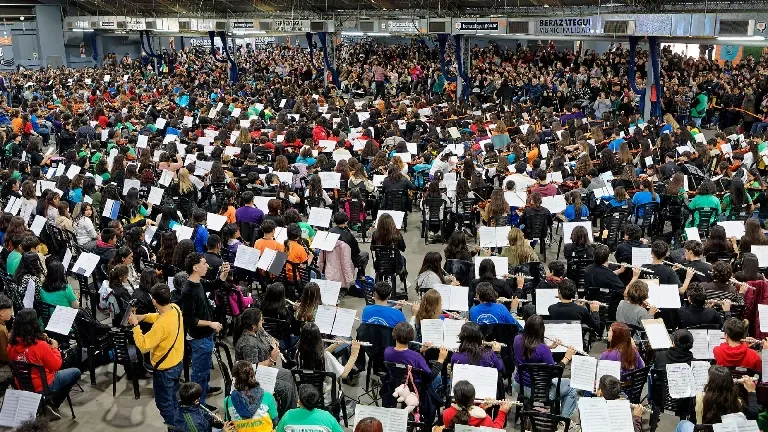 Berazategui: La ciudad fue sede del 2° Encuentro Regional de Orquestas Escuelas