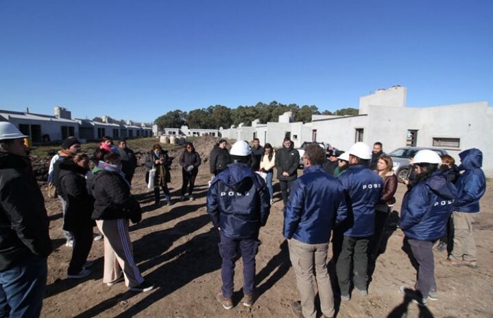 Presidente Perón: Avanza la construcción de 853 casas en Guernica