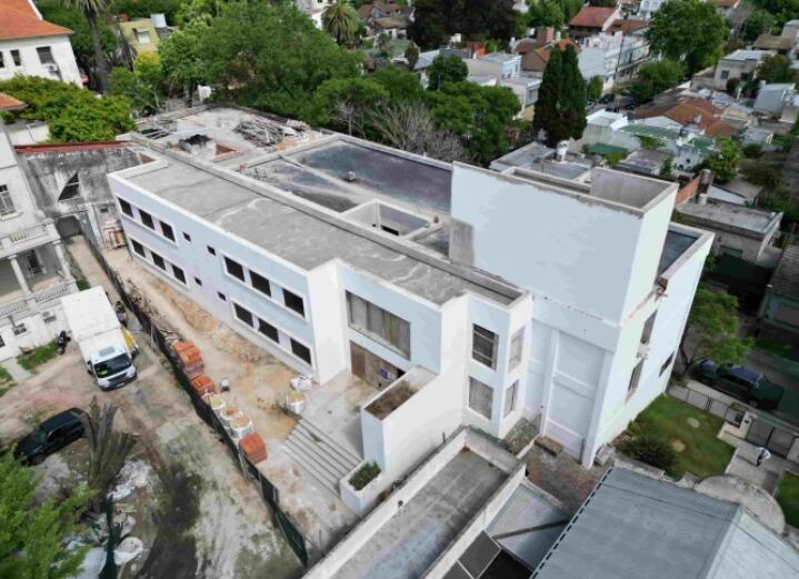 Quilmes: Avanza la construcción del nuevo pabellón pediátrico del Hospital Iriarte